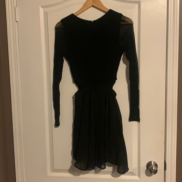 Guess mesh long sleeve skater skirt dress - Picture 6 of 7